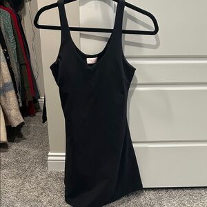 Pinklily black athletic dress with shorts